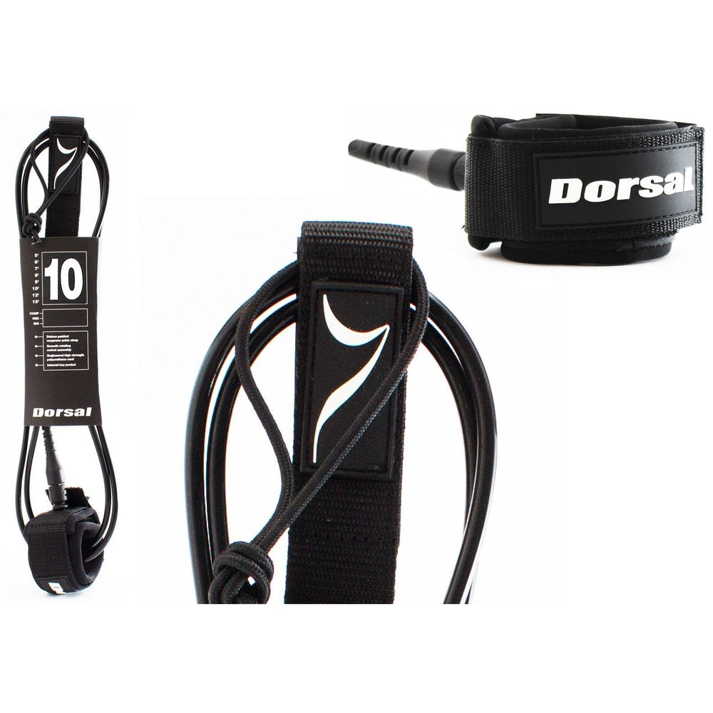 DORSAL Surf Leash for Surfboard Longboard SUP Leg Rope-3