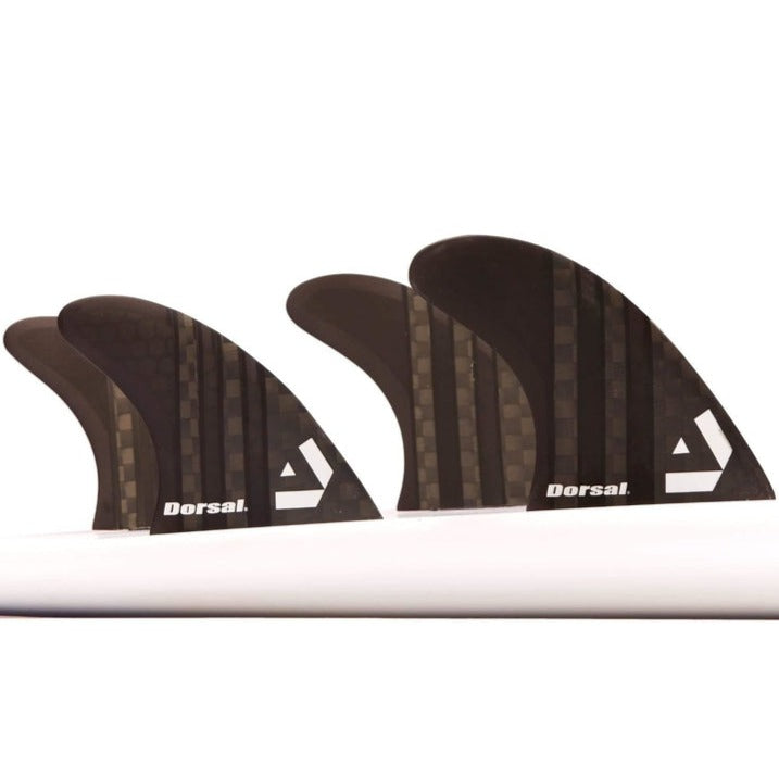 DORSAL Surfboard Fins Quad 4 Set FCS Compatible-0
