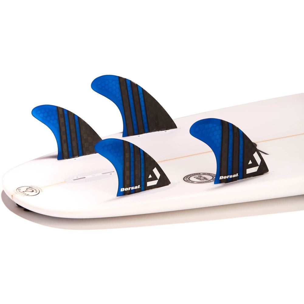DORSAL Surfboard Fins Quad 4 Set FCS Compatible-2