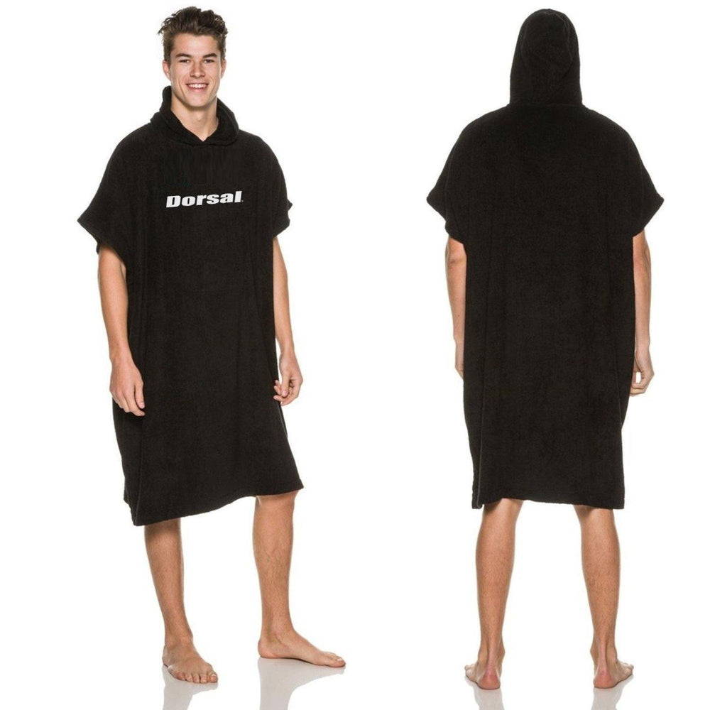 DORSAL Thick Microfiber Surf Poncho Robe for Wetsuit Changing Towel-0