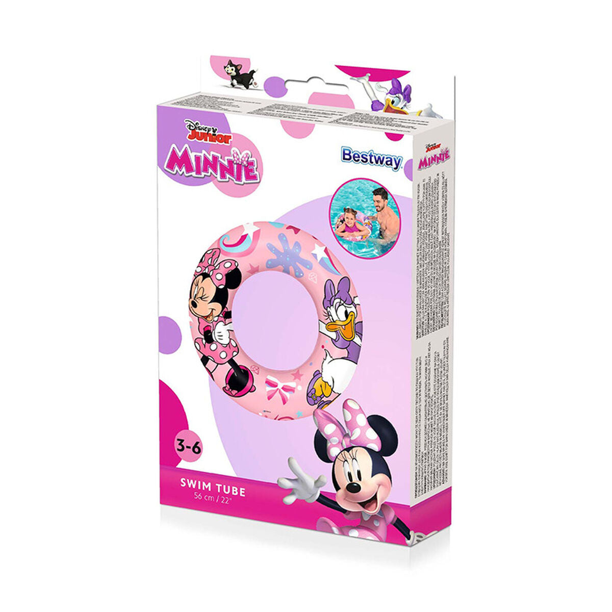 Inflatable Float Bestway Multicolour Minnie Mouse Ø 56 cm-2