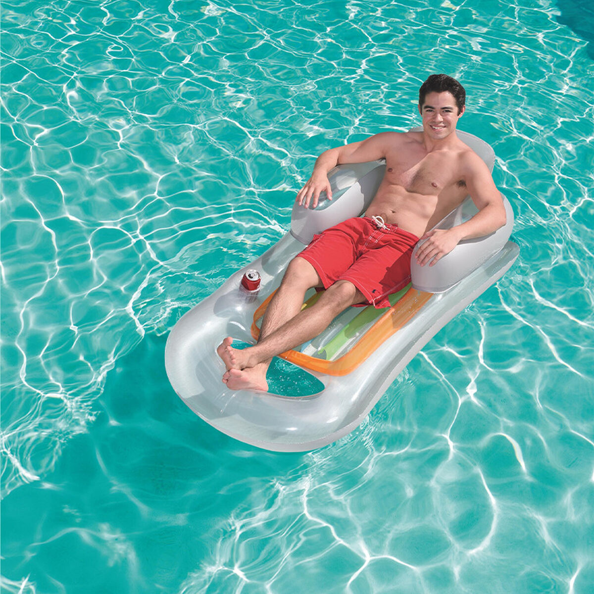Inflatable Pool Chair Bestway 157 x 89 cm-1