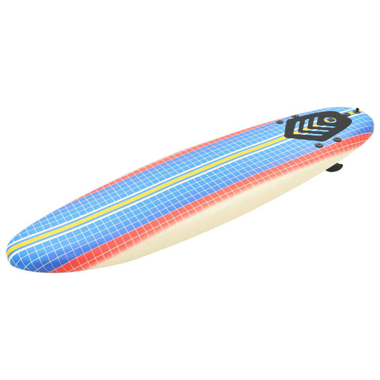 vidaXL Surfboard 66.9" Mosaic-0