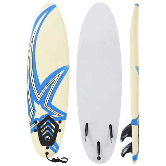vidaXL Surfboard 66.9" Star-0