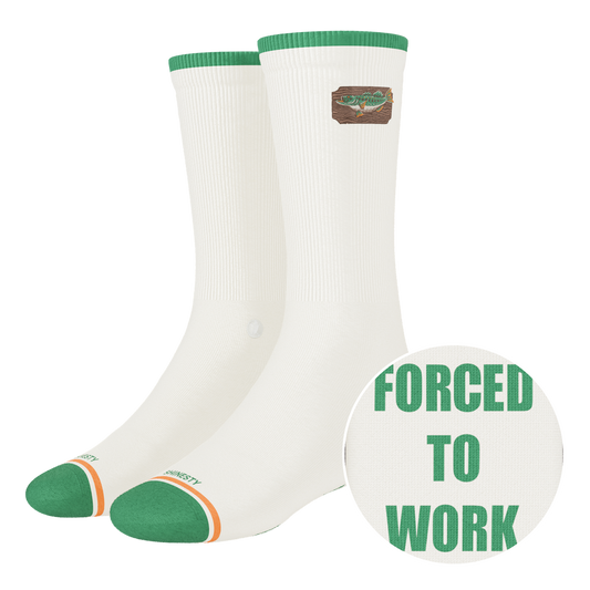 The Gone Fishing | Fishing Heel Hammock™ Crew Socks-0