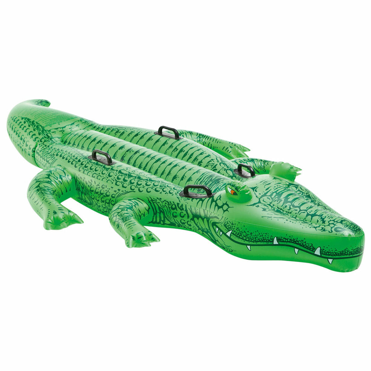 Inflatable Pool Float Intex Crocodile 203 x 30 x 114 cm (6 Units)-3