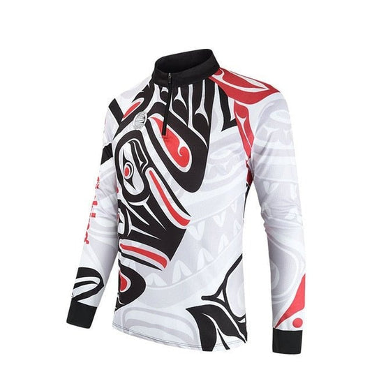 Breathable Fishing Shirt Long Sleeve Quick Dry Big European size Fishing Jerseys Sun UV Protection fishing t shirt for Men