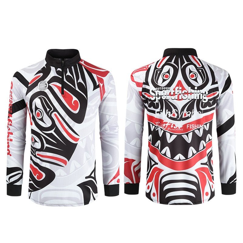 Breathable Fishing Shirt Long Sleeve Quick Dry Big European size Fishing Jerseys Sun UV Protection fishing t shirt for Men