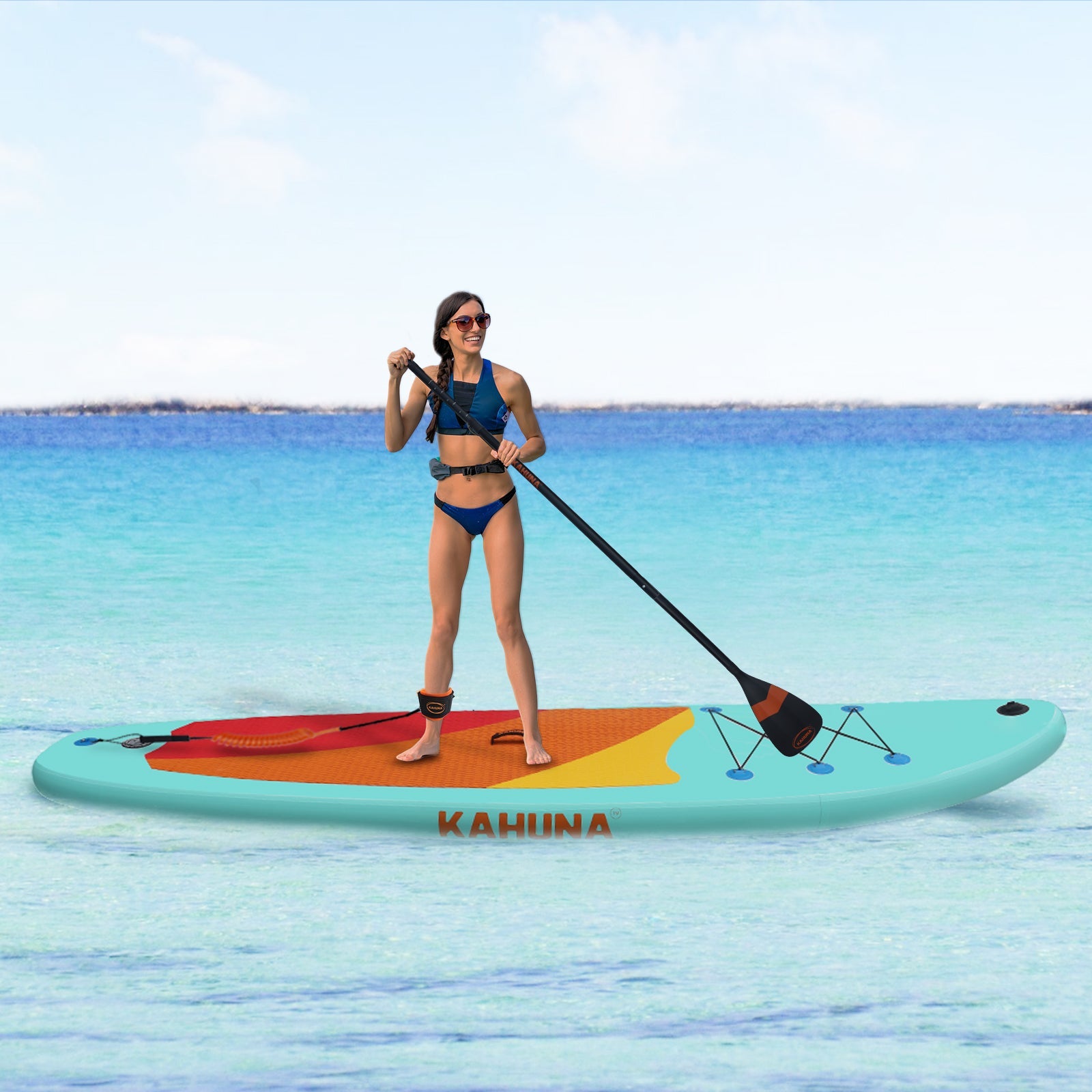 NNEDPE Inflatable Stand Up Paddle Board 10ft6in Accessories-1