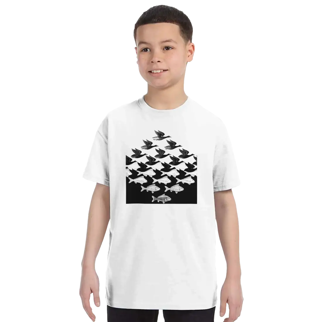 MC Escher Sky and Water I Art T-Shirt