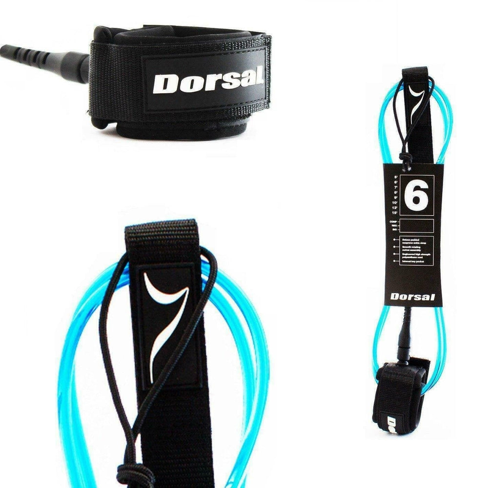 DORSAL Surf Leash for Surfboard Longboard SUP Leg Rope-0