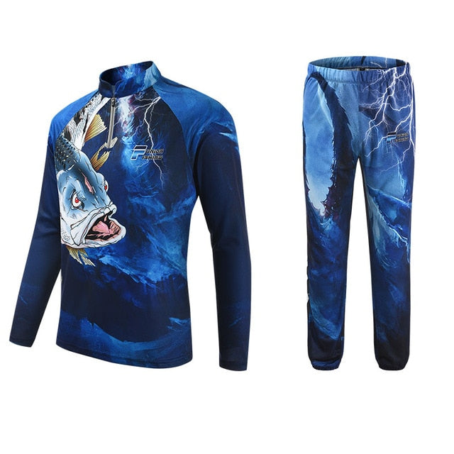 New Professional sublimated Anti-UV sun protection fishing tshirts Jerseys quick dry Long Sleeve breathable fishing shirts