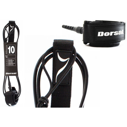 DORSAL Surf Leash for Surfboard Longboard SUP Leg Rope-3