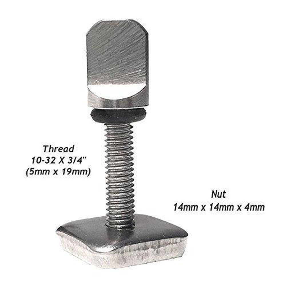 Surfboard Fins Thumb Screw and Plate for Longboard Center --1