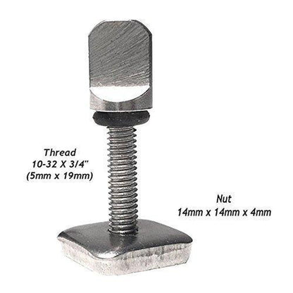 Surfboard Fins Thumb Screw and Plate for Longboard Center --1