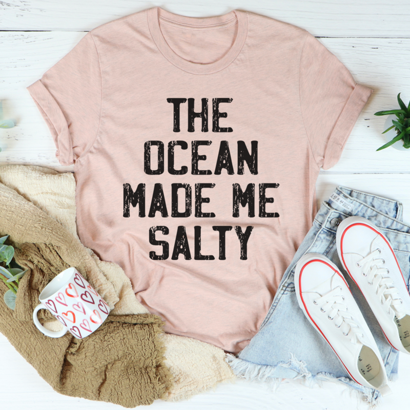 The Ocean Made Me Salty T-Shirt