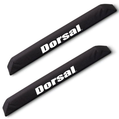 DORSAL Aero Roof Rack Pads for Factory and Wide Crossbars - Pack of 2 for Surfboards Kayaks Sups Snowboards