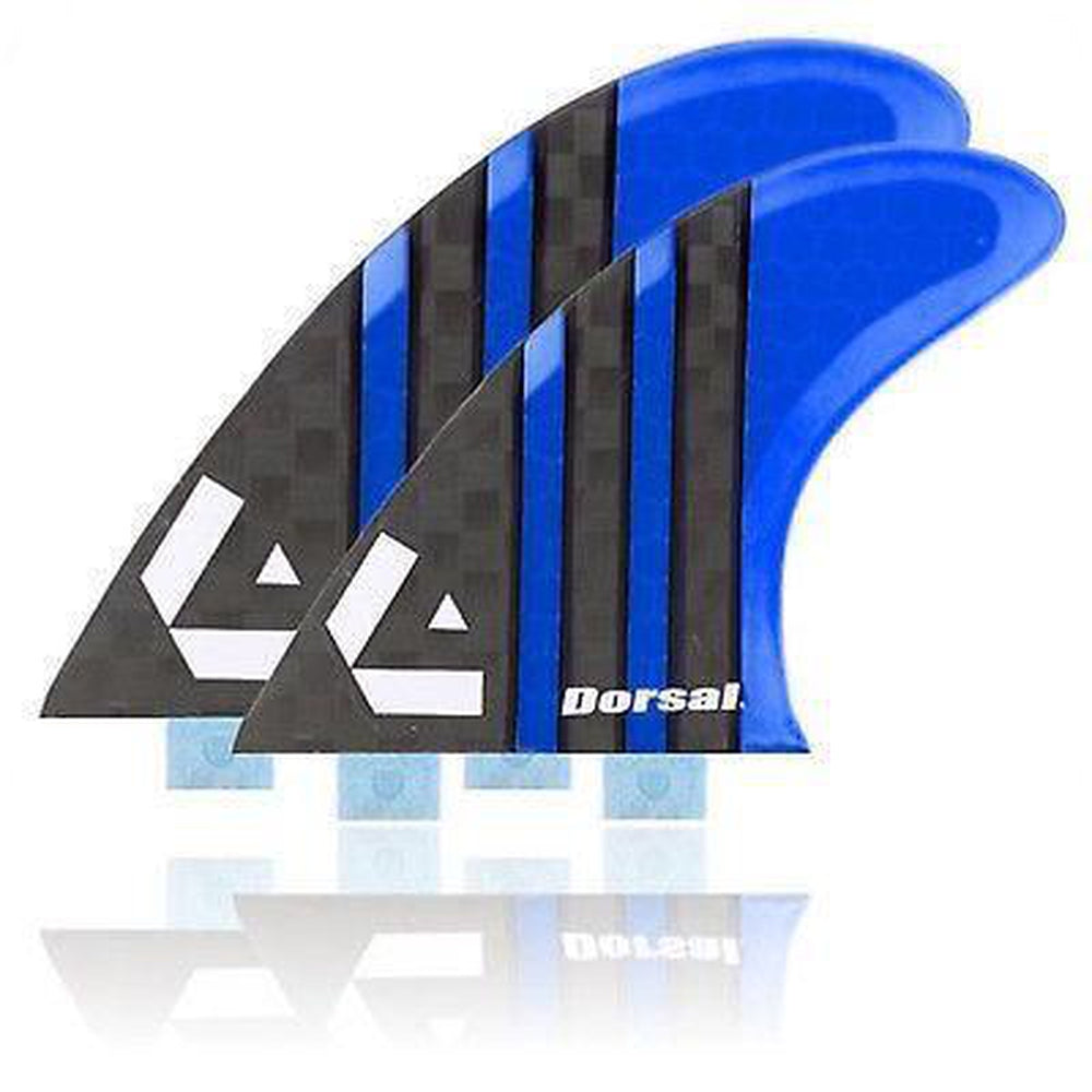 DORSAL Surfboard Fins Quad 4 Set FCS Compatible-4