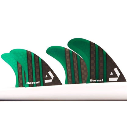 DORSAL Surfboard Fins Quad 4 Set FCS Compatible-0