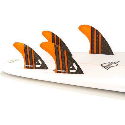 DORSAL Surfboard Fins Quad 4 Set FCS Compatible-1