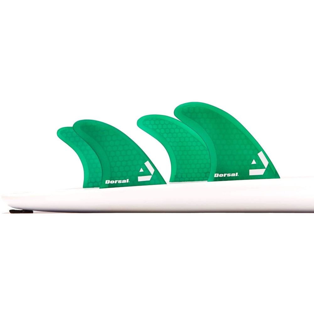 DORSAL Surfboard Fins Quad 4 Set FCS Compatible-2