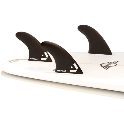DORSAL Surfboard Fins Thruster 3 Set FCS Compatible-0