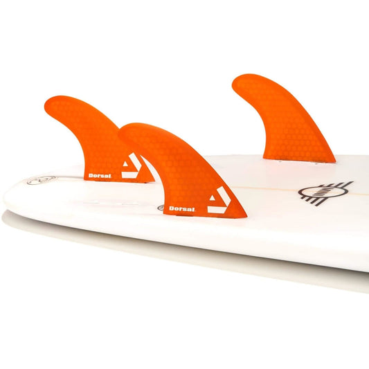 DORSAL Surfboard Fins Thruster 3 Set FCS Compatible-0