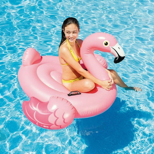 Inflatable pool figure Intex Flamingo (142 X 137 x 97 cm)-0