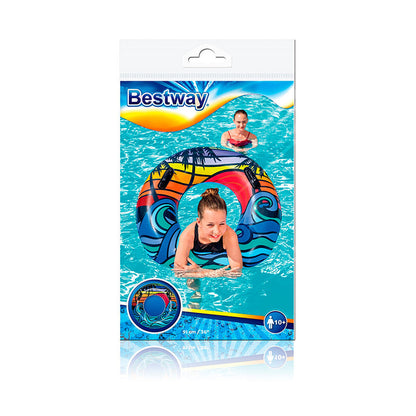 Inflatable Float Bestway Ø 91 cm Multicolour-3