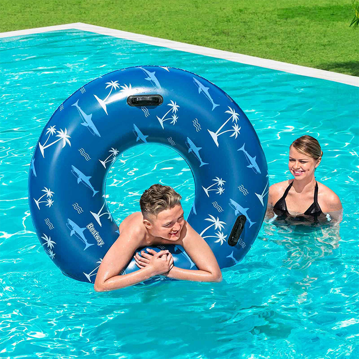 Inflatable Float Bestway Ø 119 cm Multicolour-1