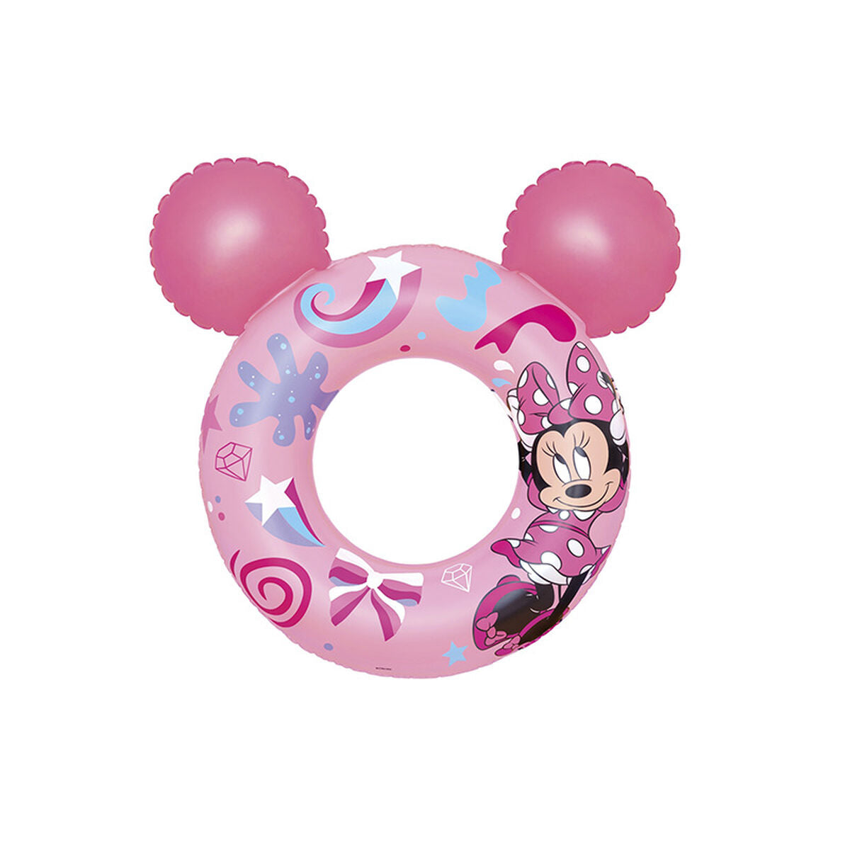 Inflatable Float Bestway Multicolour Minnie Mouse 74 x 76 cm-0