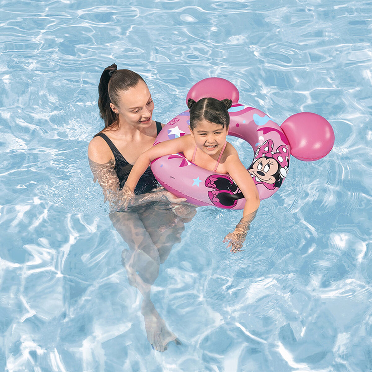 Inflatable Float Bestway Multicolour Minnie Mouse 74 x 76 cm-1