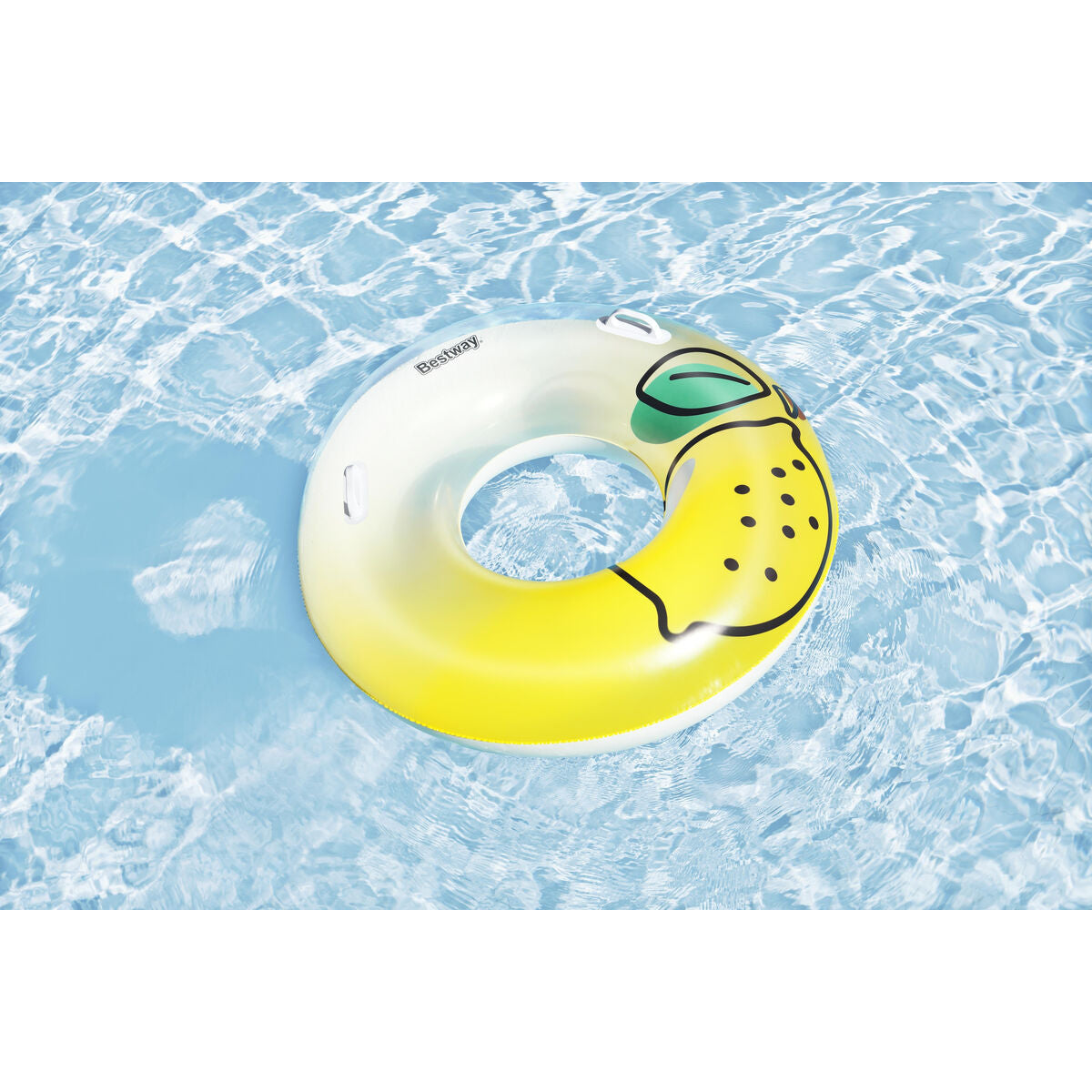 Bestway Inflatable Float with Handles Jungle D114 cm +12 Years Beach Pool 36448-2