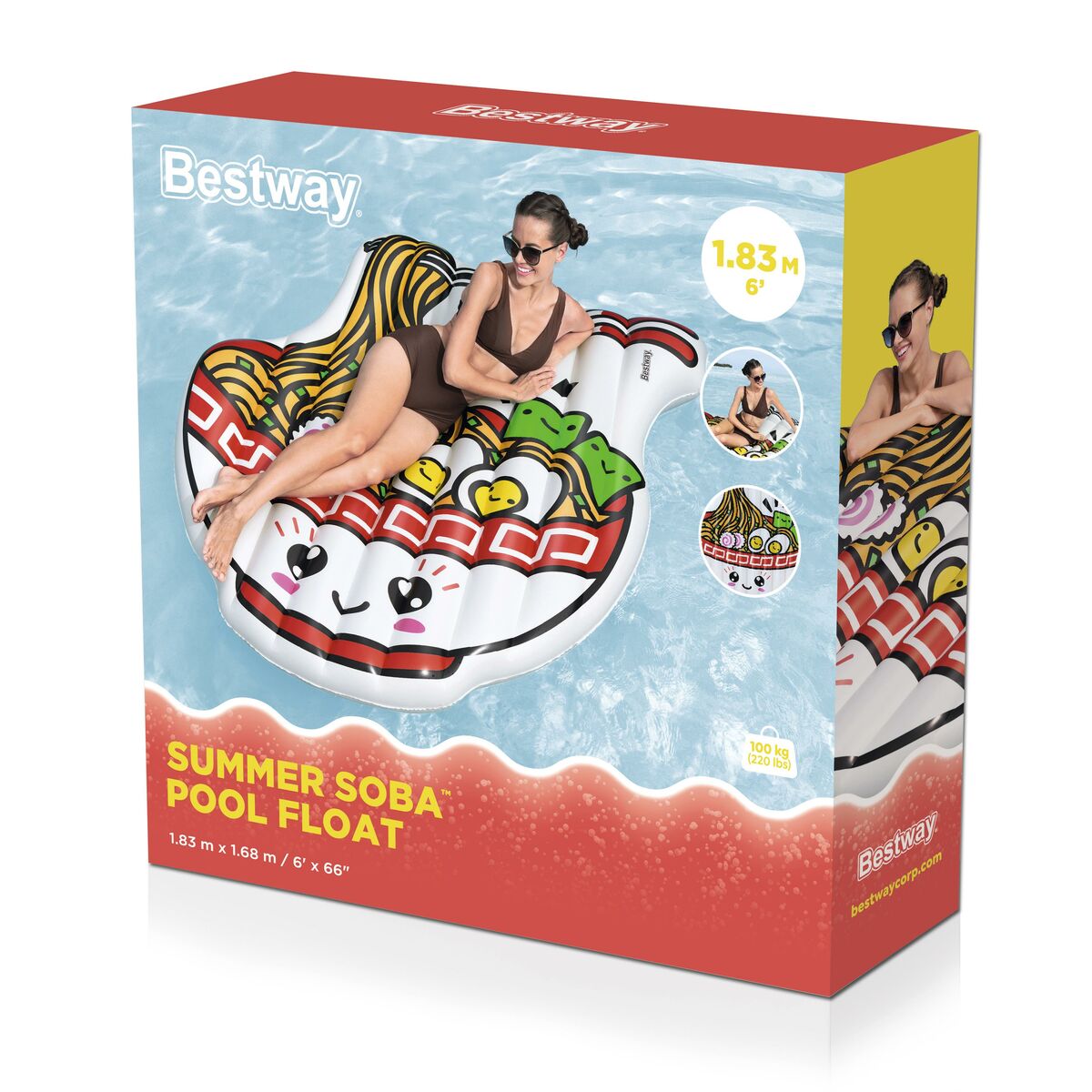 Bestway Inflatable Ramen Bowl 183x168 cm Beach & Pool 43841-2
