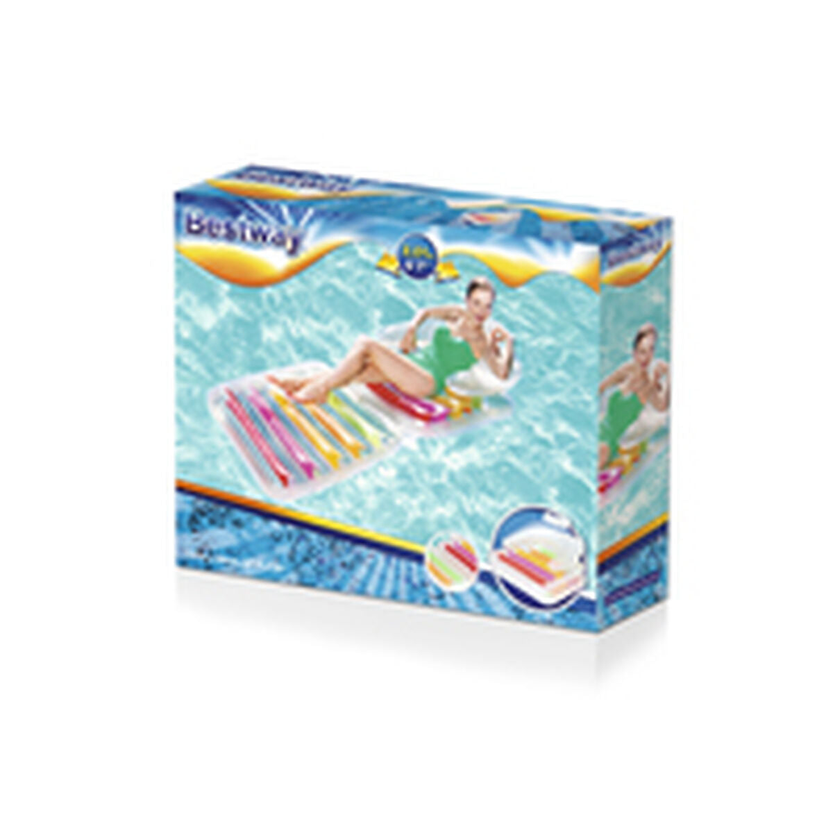 Inflatable Pool Chair Bestway 201 x 89 cm-5