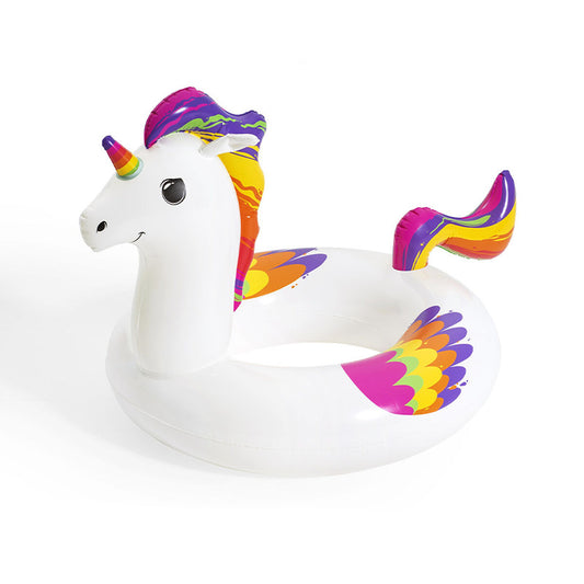 Inflatable Float Bestway White Unicorn 119 x 91 cm-0