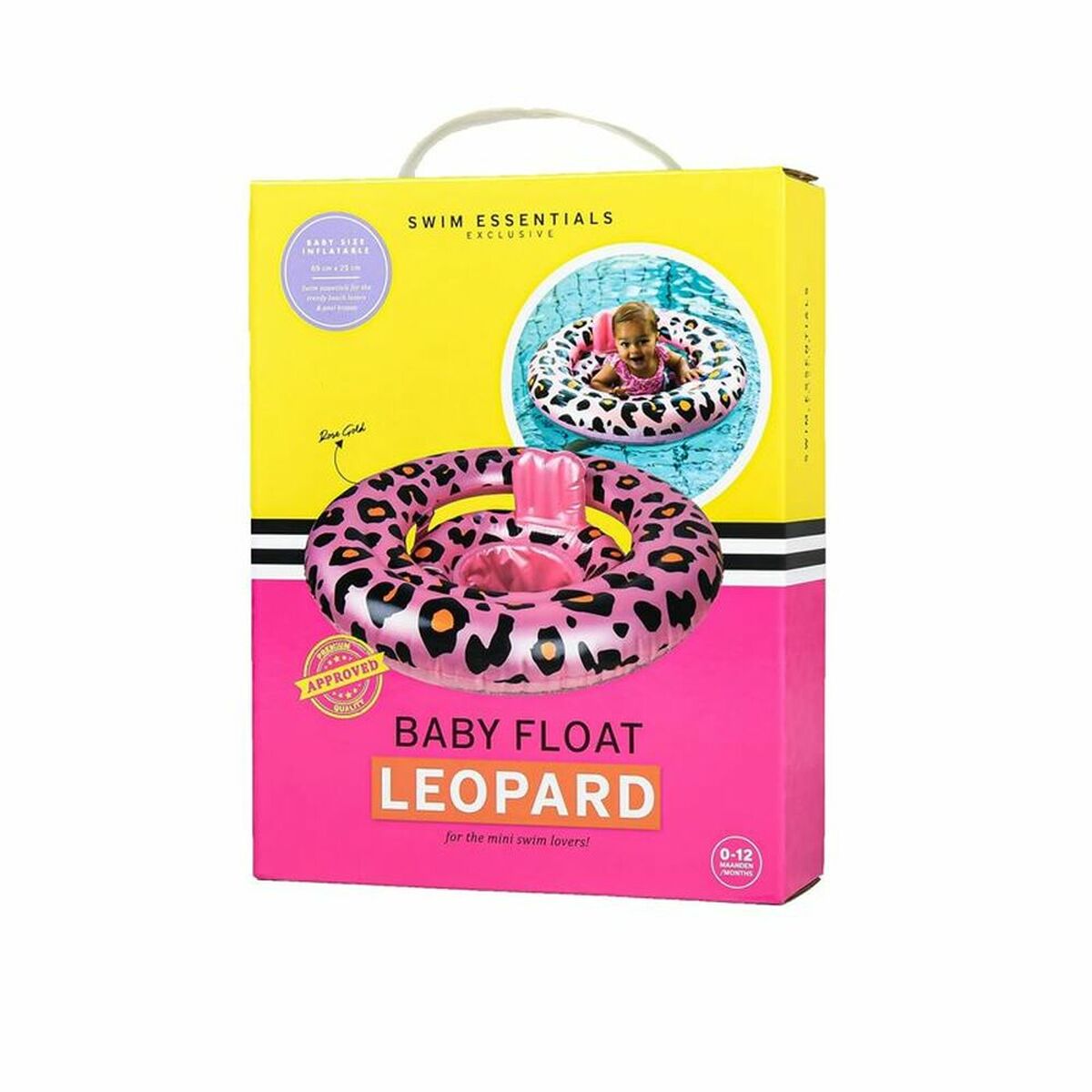 Baby float Swim Essentials Leopard-1