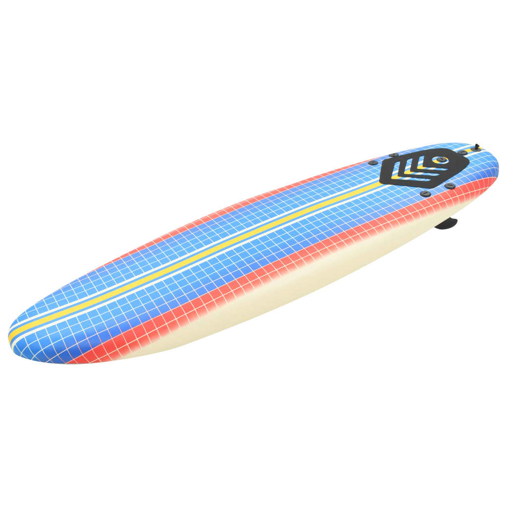 vidaXL Surfboard 66.9" Mosaic-0