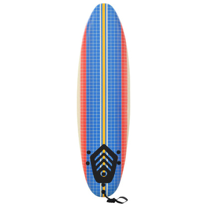 vidaXL Surfboard 66.9" Mosaic-1