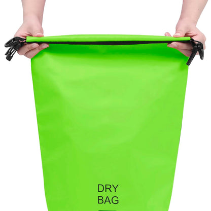 vidaXL Dry Bag Green 2.6 gal PVC-1