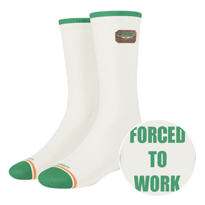 The Gone Fishing | Fishing Heel Hammock™ Crew Socks-0