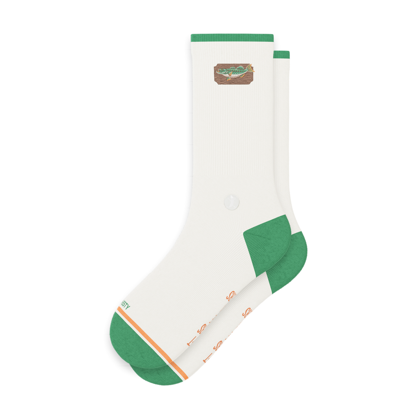 The Gone Fishing | Fishing Heel Hammock™ Crew Socks-1