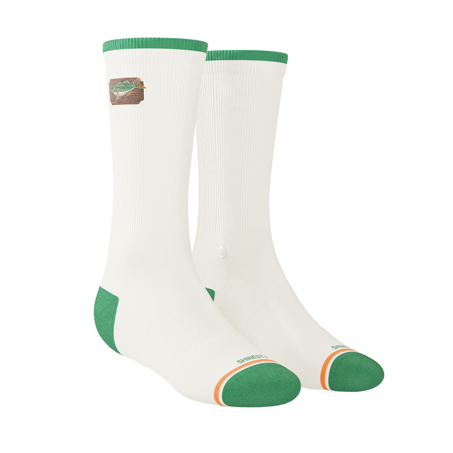 The Gone Fishing | Fishing Heel Hammock™ Crew Socks-2