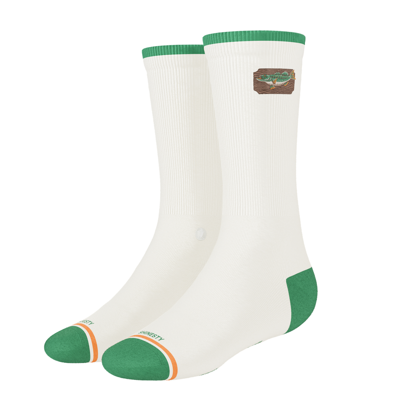 The Gone Fishing | Fishing Heel Hammock™ Crew Socks-3