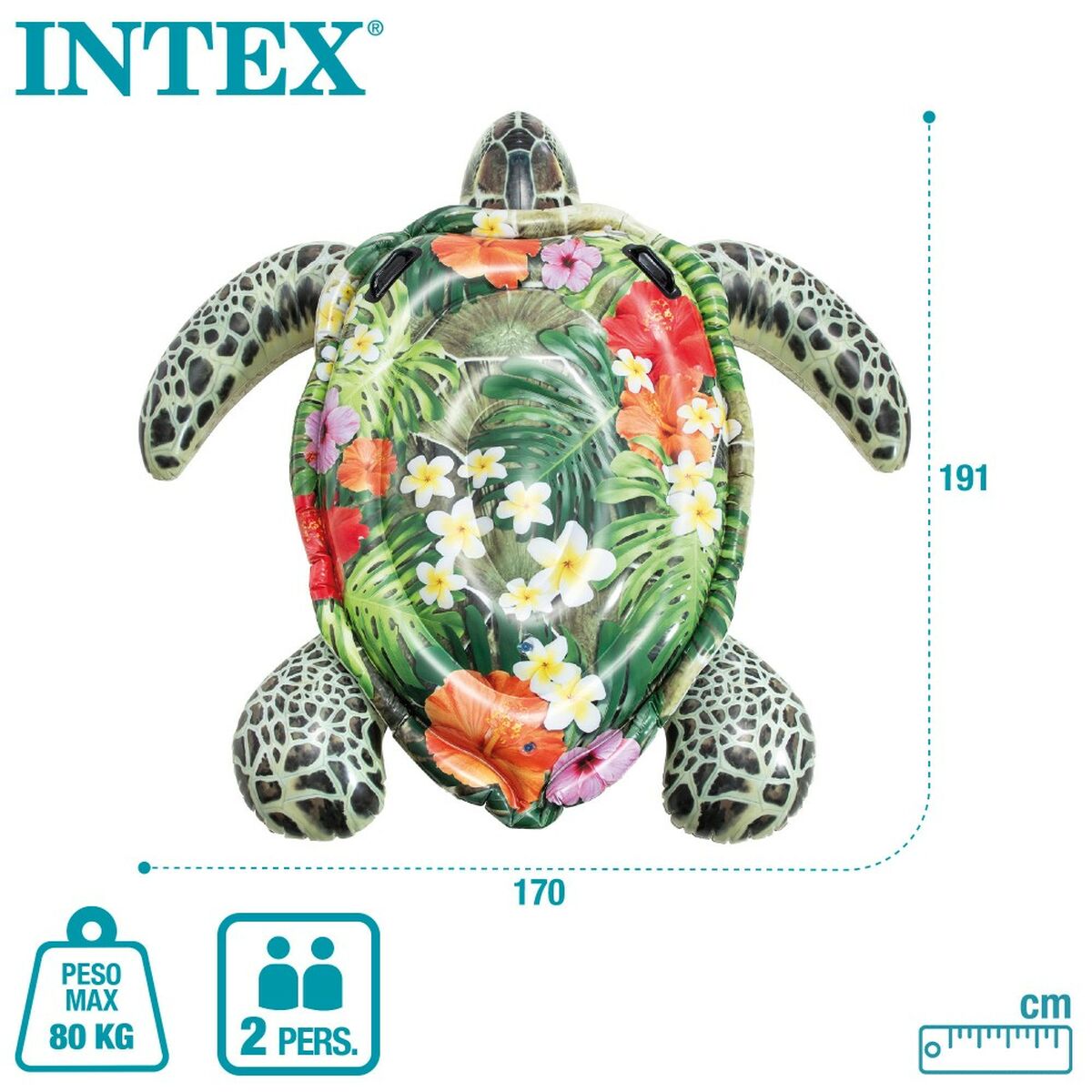 Inflatable pool figure Intex 170 x 38 x 191 cm (4 Units)-1