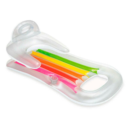 Inflatable Pool Chair Intex Rainbow 160 x 53 x 85 cm (6 Units)-6