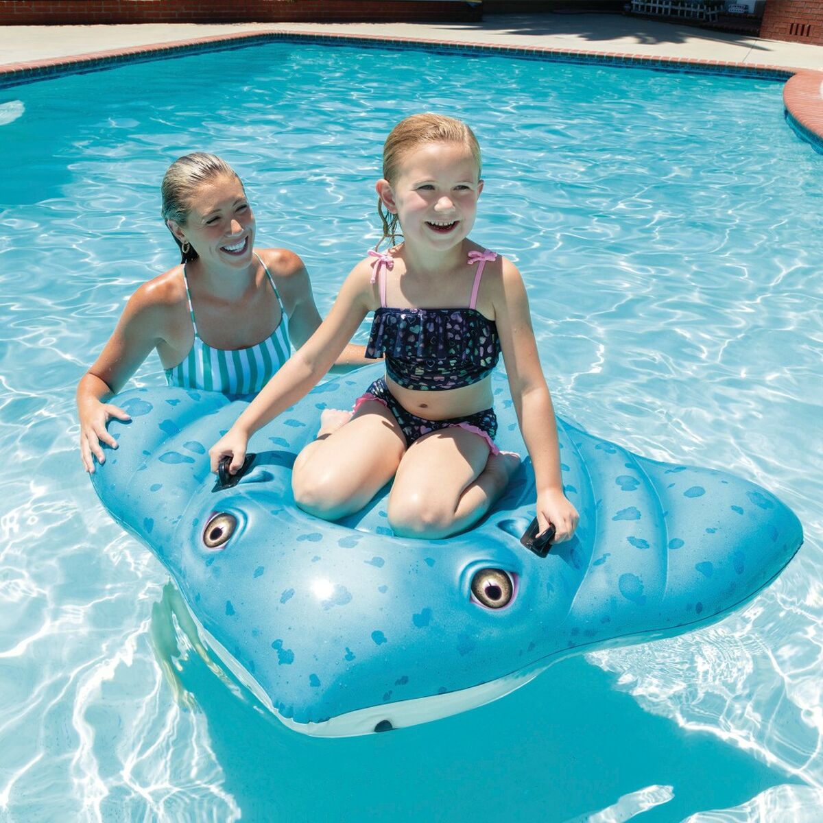 Inflatable Float Intex 145 x 185 cm (6 Units)-5
