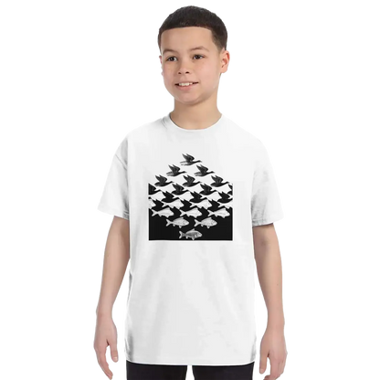 MC Escher Sky and Water I Art T-Shirt