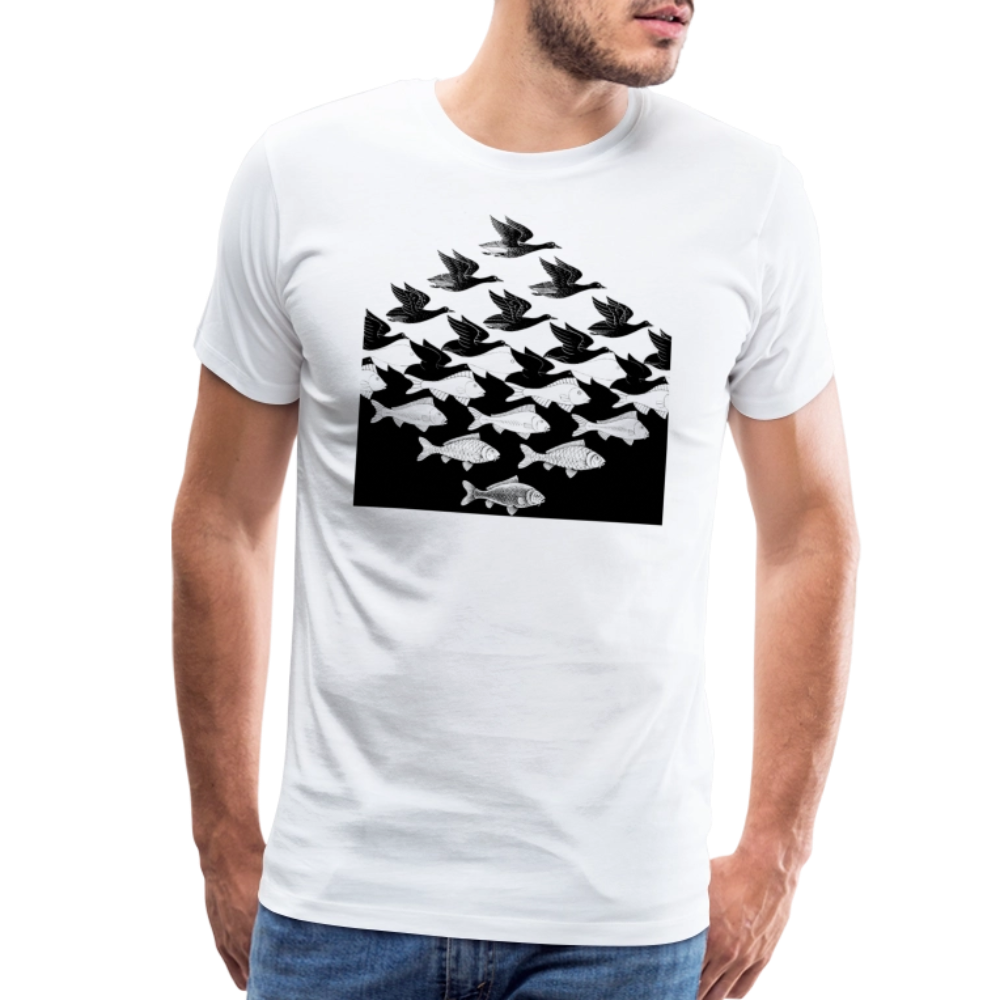 MC Escher Sky and Water I Art T-Shirt