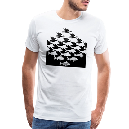 MC Escher Sky and Water I Art T-Shirt